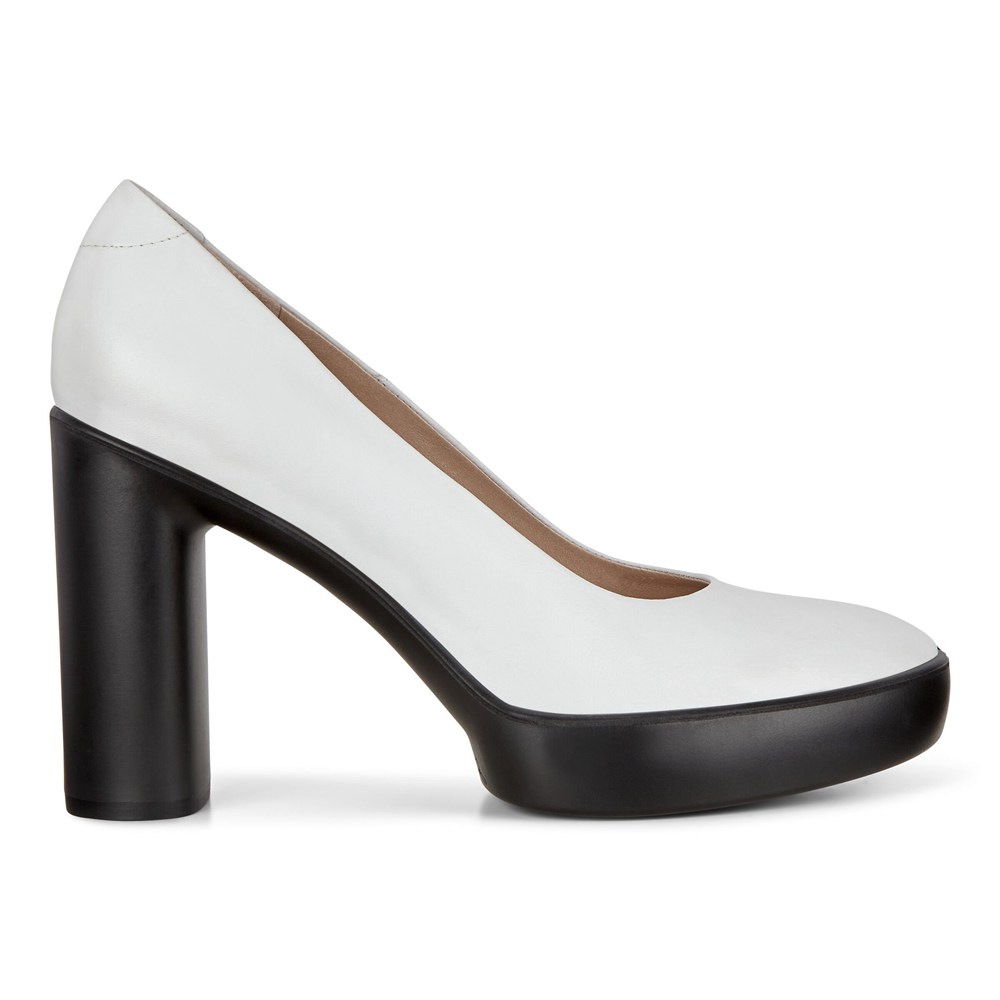 Pumps Mujer - ECCO Shape Sculpted Motion 75S - Blancos/Negros - ZUG671209